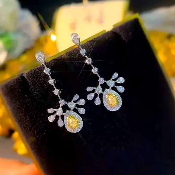✨Citrine Branch Pendant and earring set✨ - Picture 4 of 4